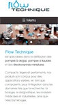 Mobile Screenshot of flowtechnique.fr